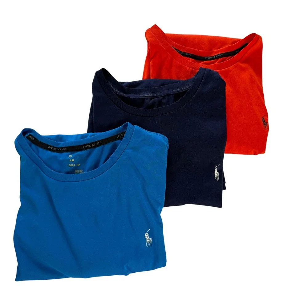Polo by Ralph Lauren Short Sleeve Tees - Blue, Red, Navy